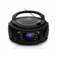 DAEWOO DW3011 Radio Cd, BLUETOOTH ,usb,  Ecualizador Negro