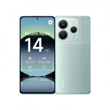 XIAOMI Redmi Note 14 5G 6GB 128GB Coral Green