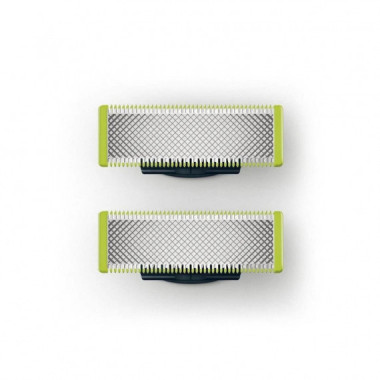 PHILIPS QP220/55 Pack 2X Cuchillas de Recambio para Oneblade Original
