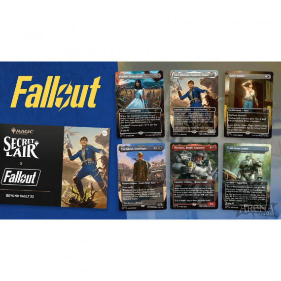 Magic The Gathering Secret Lair Fallout Vault 33 Inglés