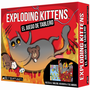 Exploding Kittens: el Juego de Tablero  ASMODEE
