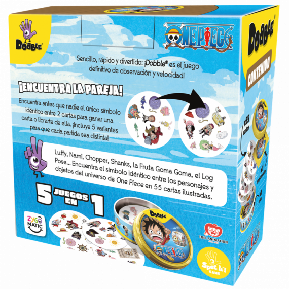 Dobble One Piece  ASMODEE - Guanxe Atlantic Marketplace