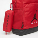 Mochila JORDAN Roja + Estuche