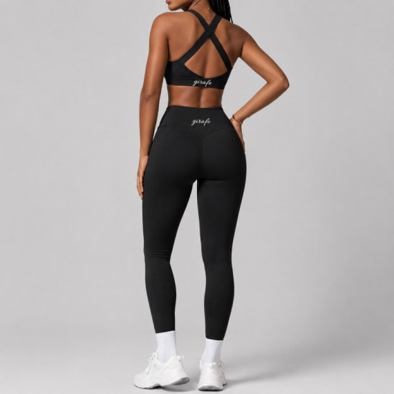 Leggings Iron GIRAFE Negro