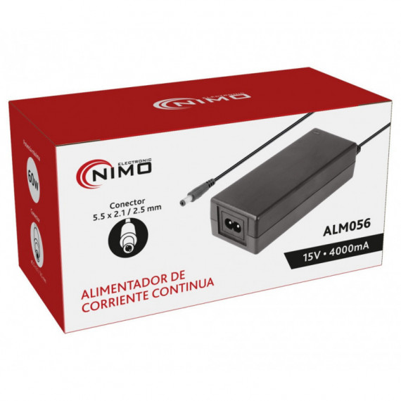 Alimentador Electrónico Estabilizado 15V / 4A  NIMO