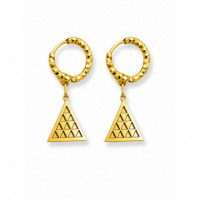 PENDIENTES PINTADERA CANARIA