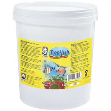 ICA Tropifish Granulado 1 Mm 650 Gr