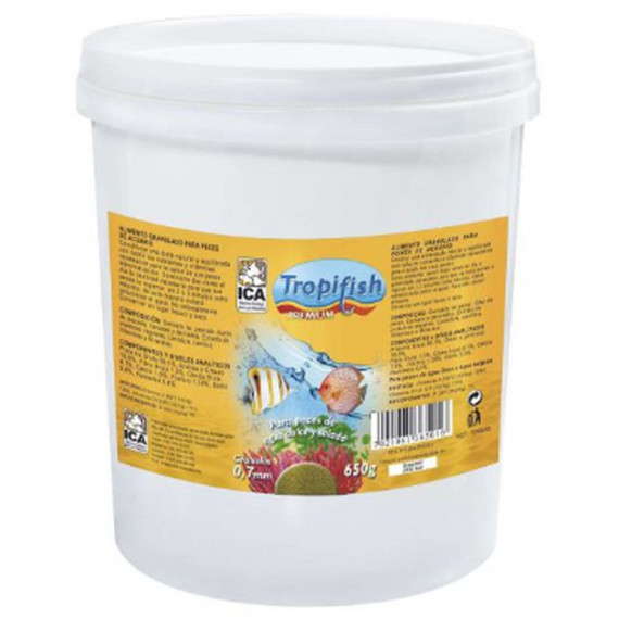 ICA Tropifish Granulado 0.7 Mm 650 Gr