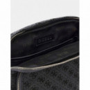 GUESS Bandolera Negra Hmbost P6123-BLA