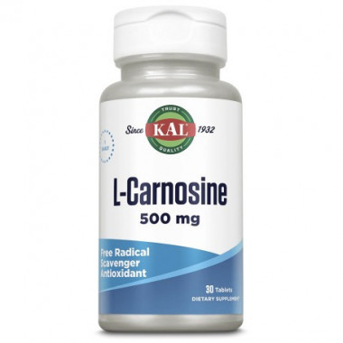 KAL L-carnosina 500 Mg 30 Comps