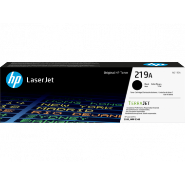 Toner HP 219A Negro Laserjet Pro 3202DW 3302FDN 3202DN (W2190A)