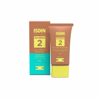 ISDIN OILY SKIN ACNIBEN CC+ CREAM 1 TUBO 40 ML COLOR BRONZE