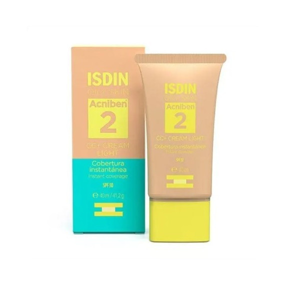 ISDIN OILY SKIN ACNIBEN CC+ CREAM 1 TUBO 40 ML COLOR LIGHT