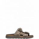 BIRKENSTOCK - Shinjuku 2S LEA/TEX - Concrete Gray - 1031453/Concrete Gray
