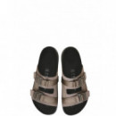 BIRKENSTOCK - Shinjuku 2S LEA/TEX - Concrete Gray - 1031453/Concrete Gray