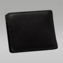 JORDAN Cartera Negra de Piel