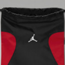 JORDAN Mochila Gymsack Negro Rojo