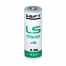 Pila litio Saft LS17500 3,6V/3.600mAh