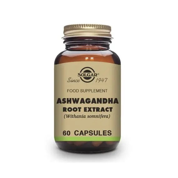 Ashwagandha (withania Somnifera) 60 Capsulas SOLGAR