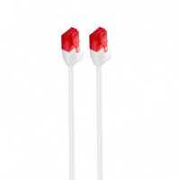 Latiguillo Red EWENT Slim RJ-45 CAT.6 - 0.5 M. Utp