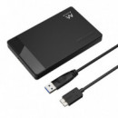Caja Externa Disco Duro 2.5" Sata EWENT USB 3.2 sin Tornillos EW7049