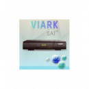 Receptor Satélite Viark Sat 4K Multistream DVB-S2X WiFi Negro