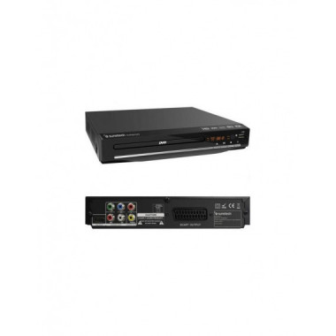 Reproductor DVD Sunstech DVPMH225, Color Negro