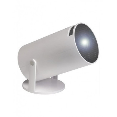 Proyector LED Denver PR-2500 Full HD 1080p Bluetooth 5.0 con Altavoces 2W Blanco