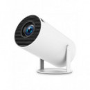Proyector LED Denver PR-2500 Full HD 1080p Bluetooth 5.0 con Altavoces 2W Blanco