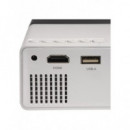Proyector Portátil Compacto Denver PR-1000 HDMI USB-C Full HD Blanco/Negro