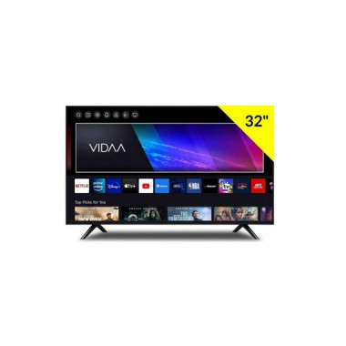 Televisor DLED 32" Sunstech 32SUNSMARTV24, HD, Smart TV, Negro