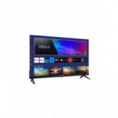 Televisor DLED 32" Sunstech 32SUNSMARTV24, HD, Smart TV, Negro