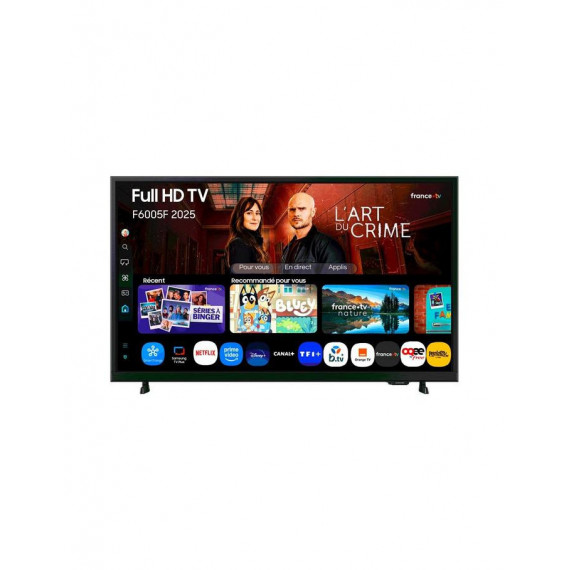 Televisor LED Samsung TU27F6005FK de 27 pulgadas, Full HD, Smart TV, Wi-Fi, Negro