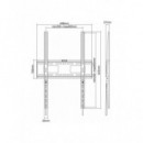 Soporte Plano Reflecta 23167 para TV 37"-75" con Carga Máx. 75 Kg