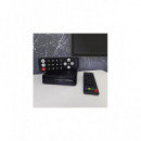 Receptor TDT2 New Digital T2 01DHD con 2 Mandos, Negro