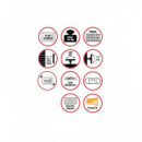 Soporte de Pared Reflecta PLEXO 23154 para TV 37-80 Pulgadas, Negro