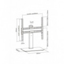 Soporte para Televisor Reflecta 23241, 32-55", 40 kg Máx., Negro