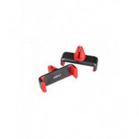 Soporte Móvil DCU 36100410 Universal para Coche, Color Rojo
