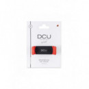 Soporte Móvil DCU 36100410 Universal para Coche, Color Rojo