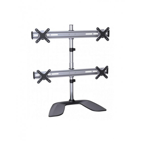 Soporte Reflecta 23281 para 4 Monitores 13-23" VESA, Gris