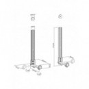 Soporte para Barra de Sonido Reflecta 23188 SBH114 Negro