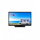 Televisor LED Aiwa 24HD4503-12 de 24 pulgadas, 12V, Negro