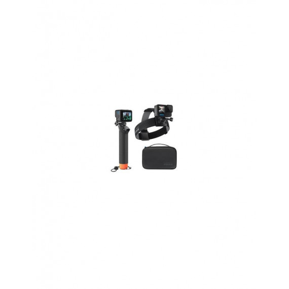 Kit GoPro Adventure 3.0 (Empuñadura, Correa para la Cabeza y Bolsa de Transporte)