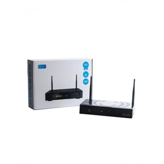 Receptor Satélite Qviart Dual Combo 4K WiFi