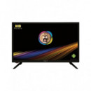 Televisor LED 24" Nevir NVR-8070 HD Smart TV con Wi-Fi, Negro