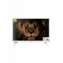 Televisor LED 24" Nevir NVR-7711 HD Ready con HDMI/USB, Blanco