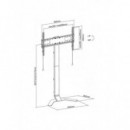 Soporte para TV Reflecta 37-80" Super Slim