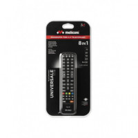 Mando a Distancia Universal Meliconi Fully 8.1 IR Negro