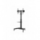 Soporte con Ruedas para TV Reflecta 65P-Shelf, Negro