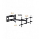 Soporte de Pared Reflecta PLEXO XL-80-6040T Negro para TV 43"-80"